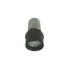 Connect Under Pressure Hydraulic Quick Coupling Flat Face Carbon Steel Socket 4785PSI 3/8" Body 3/8"NPT ISO 16028