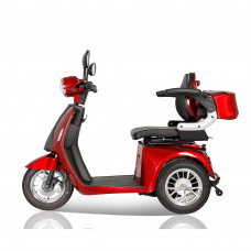3 Wheels Electric Mobility Scooter For Seniors With Tail Box, 60V 800W