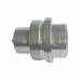1"Hydraulic Quick Coupling Carbon Steel High Pressure Screw Connect 6525PSI NPT Poppet Valve Plug