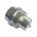 1"Hydraulic Quick Coupling Carbon Steel High Pressure Screw Connect 6525PSI NPT Poppet Valve Plug