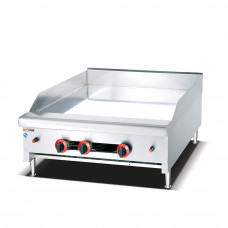 48" Countertop Gas Griddle with Manual Controls-120,000 BTU