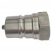1" NPT ISO A Hydraulic Quick Coupling Stainless Steel AISI316 Plug 2175PSI