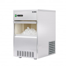 16 in. Bullet Ice Machine ETL Ice Maker Air Cooled Automatic Stainless Steel 66lbs