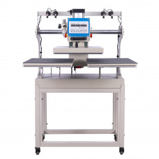 16" x 24" Pneumatic Double Station Up-Sliding Heat Press Machine with Laser positioning System