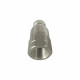 3/8" Body 3/4"UNF Hydraulic Quick Coupling Flat Face Carbon Steel Plug 4350PSI ISO 16028 HTMA Standard