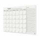Floating Glass Calendar Whiteboard - 35