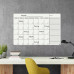 Floating Glass Calendar Whiteboard - 35