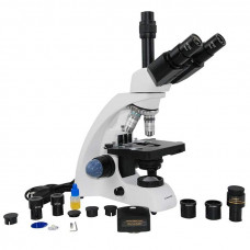 40X-1600X 3MP Camera Trinocular Biological Compound Microscope