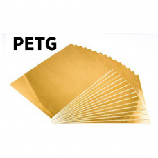 50PCS PETG A3 Size 22 Gauge 0.75MM Transparent Color for Food FDA