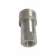 3/8" NPT Hydraulic Quick Coupling Stainless Steel ISO A AISI316 Socket 2900 PSI
