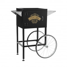 Trolley Cart  for 8 oz Popcorn Machine, Popcorn Maker, Black