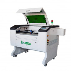 Co2 Laser Engraving Cutter Machine 100W 27 ⁹/₁₆ x 19 ¹¹/₁₆ Inch Auto laser Compatible With LightBurn Software Industrial Water Chiller