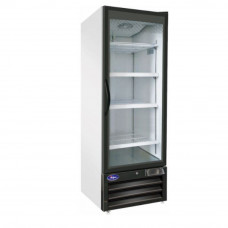 VALPRO Single Swing Full Glass Door Merchandiser Freezer – 23 cu. ft.
