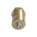 1" NPT ISO B Brass Hydraulic Quick Coupling Plug 1740PSI