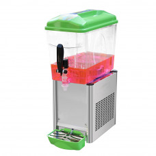 5 Gal Tank Commercial Cooling Beverage Dispenser Green Color