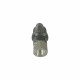 Connect Under Pressure Hydraulic Quick Coupling Flat Face Carbon Steel Plug 7975PSI 3/8" Body 3/4"UNF ISO 16028