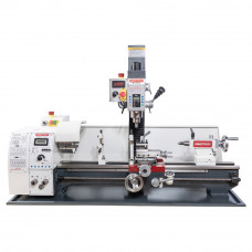 Multi 10" x 30" Benchtop Combo Drilling Milling Lathe Machine 1HP Precision Variable-Speed Machine Tool 110V