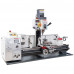 Variable-Speed 10" x 30" Benchtop Combo Drilling & Milling Lathe Machine 1HP Precision Machine Tool 110V