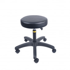 work stool shop rolling stool for lab salon adjustable 17''-22''