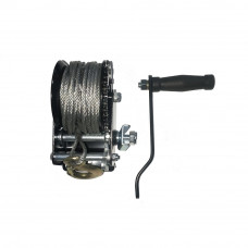 Electroplated Pulling Hand Winch for Wire Rope 800 lbs Capacity