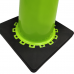 18" PVC Green Traffic Safety Parking Cone Game Cones Easy Carrying