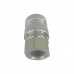 1" Body 1-5/16"UNF Hydraulic Quick Coupling Flat Face Carbon Steel Socket 2900PSI ISO 16028 HTMA Standard