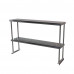 Stainless Steel Double Deck Overshelf - 12" x 48" x 32"