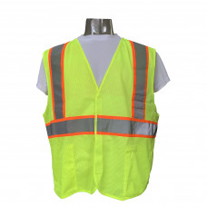 5XL Safety Vest Value Type R Class 2 Two-tone Mesh with 2 Pockets