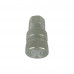 1/4" Body 1/4"NPT Hydraulic Quick Coupling Flat Face Carbon Steel Socket 4567PSI ISO 16028 HTMA Standard