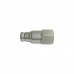 3/8" Body 1/2"NPT Hydraulic Quick Coupling Flat Face Carbon Steel Plug 4350PSI ISO 16028 HTMA Standard