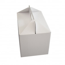 50 Pieces Gift Boxes 12 x 8  x 11" White Gloss  One Parcel