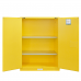FM Approved 90gal Flammable Cabinet  65x 43x 34" Self-closing Door