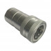 1" NPT Hydraulic Quick Coupling Carbon Steel Socket Plug Ball Valve 2175PSI