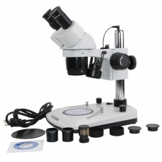 10X-30X 2MP Digital Top&Bottom Light Binocular Stereo Microscope