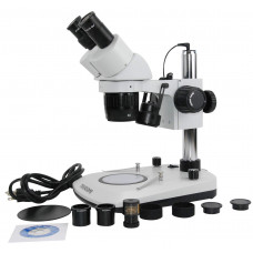 10X-30X 3MP Digital Top&Bottom Light Binocular Stereo Microscope