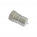 1" NPT ISO A Hydraulic Quick Coupling Carbon Steel Plug 3625PSI