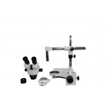 3.5X-45X 2MP Digital Binocular Microscope Single-Arm Boom Stand