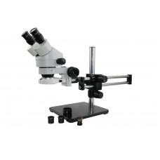 3.5X-45X 2MP Digital Double Boom Stand Binocular Zoom Microscope