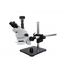 3.5X-45X 10MP Digital Single Boom Stand Trinocular Zomm Microscope