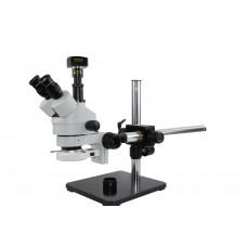 3.5X-45X 5MP Digital Single Boom Stand Trinocular Zomm Microscope