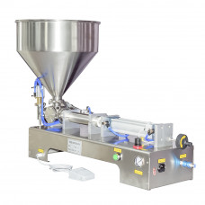 1-10 OZ Paste/Liquid Filling Machine Semi-Auto One-Head Filler