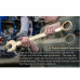 WEDO Non-Sparking Combination Wrench, Spark-free Safety Spanner,Beryllium Copper 1/2'',175mm