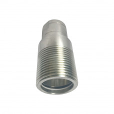 1-1/4"Hydraulic Quick Coupling Carbon Steel Screw Connect Wing Nut 5000PSI NPT Plug