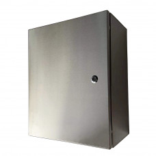 304 Stainless Steel Enclosure Box 20 x 16 x 10 Inch Electrical Enclosure IP65 Waterproof