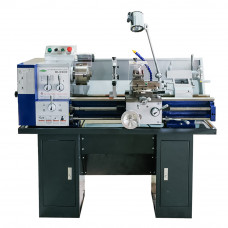 13'' X 30'' Metal Bench Lathe Geared Head 1800 RPM 1.5HP (1100W) With 6" 3-jaw Chuck With Stand 110V/220V BL330E-1