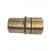 1" Hydraulic Quick Coupling Carbon Steel Brass Screw Connect Wing Nut 3000PSI NPTF Socket Plug