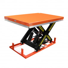 Bolton Tools 8800lb Hydraulic Lift Table 66 59/64" x 47 1/4" Table Size Remote Control Low-Profile Electric Lift Platform 110V