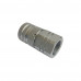 1" Body 1-1/4"NPT Hydraulic Quick Coupling Flat Face Carbon Steel Socket High Pressure ISO 16028 4350PSI