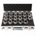 ER40-23PCS(4mm-26m） Precision Spring Collet Aluminum alloy box