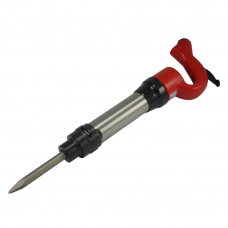 Air Chipping Hammer |  0.68" Shank | Open Handle | 1800 BPM | Round Shank | 4" Stroke |Made In Taiwan